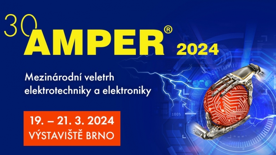VELETRH AMPER 2024 - PŘÍPRAVY V PLNÉM PROUDU